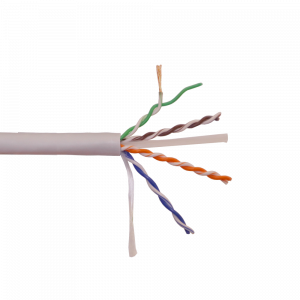 Кабель LANMASTER патч-кордовый UTP, 4x2, кат 6, 550Mhz, LSZH, 305 м